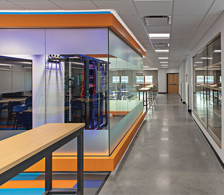 Application photo example of the Williams PoE solution
